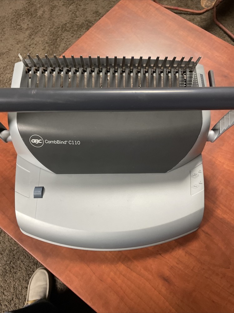 GBC CombBind C110 Binder Punch Comb Machine Binding