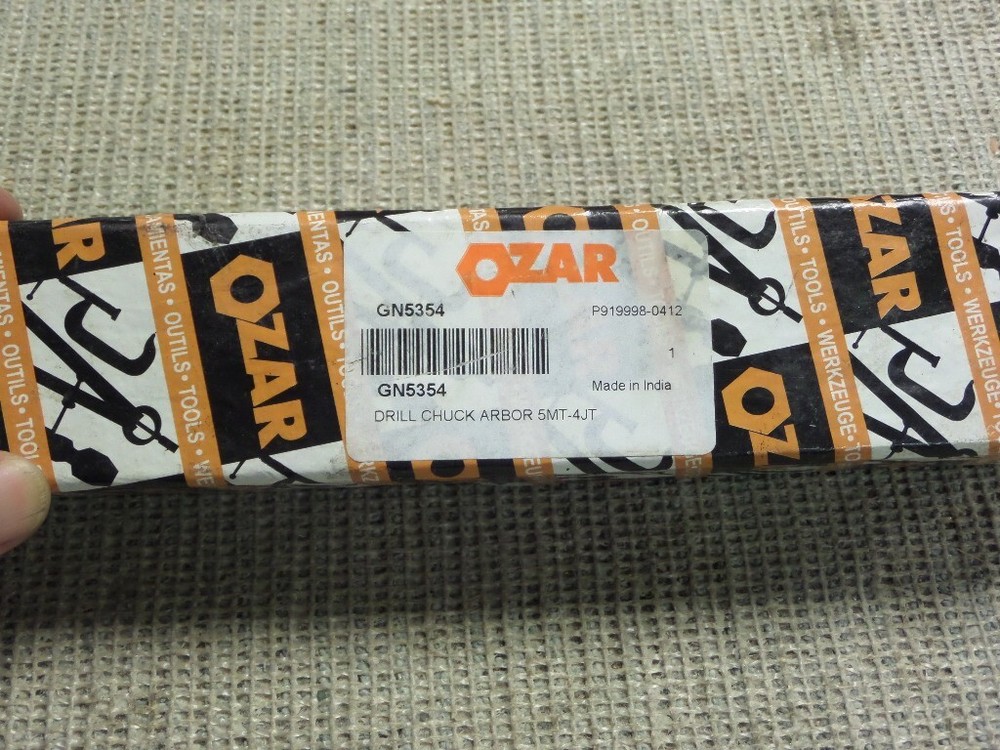 Ozar 5MT x 4 JT arbor