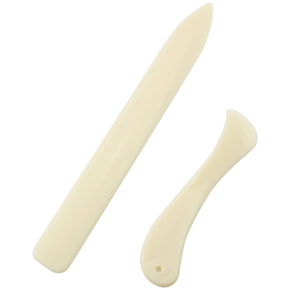 Bone Folder 2pcs Bone Paper Creaser Scoring Board Tool For Making Card Bookbindi