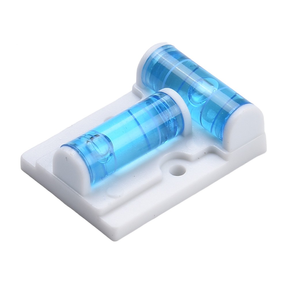 2pcs Horizontal Plastic T TypeLevel Scope Measuring Bubble Inclinometer