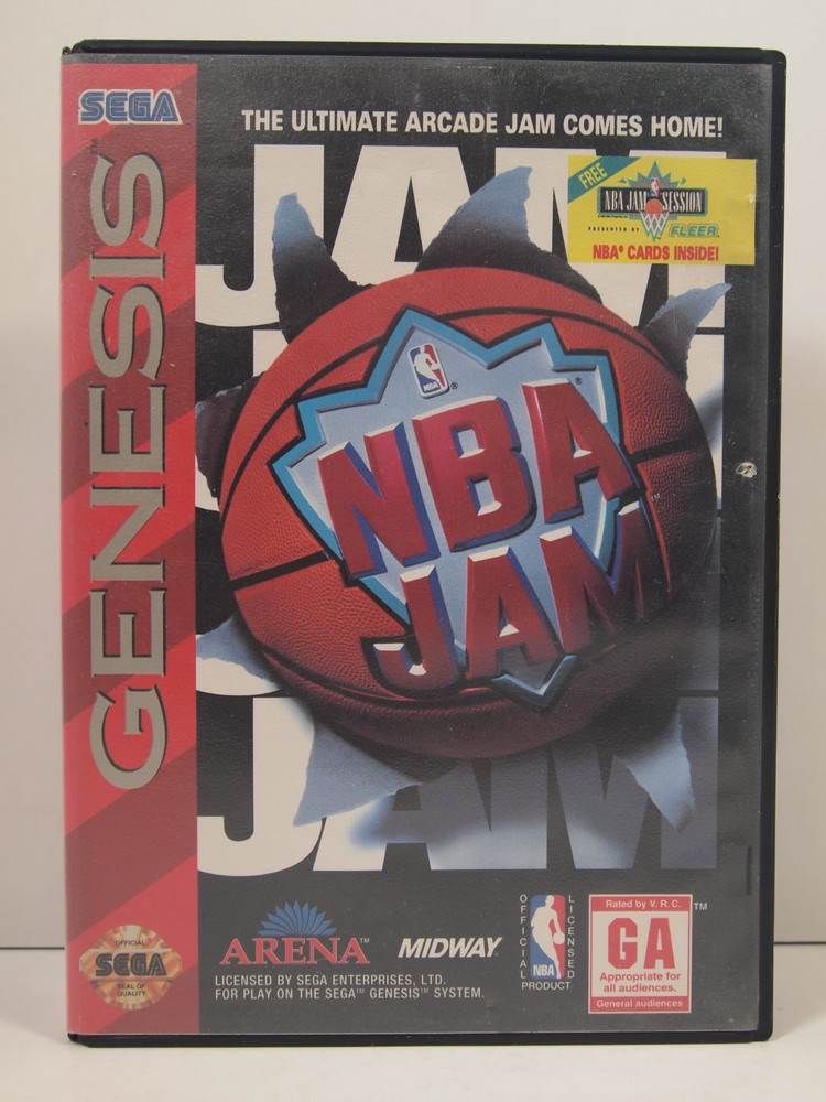 NBA Jam Case (SEGA Genesis) Authentic BOX ONLY