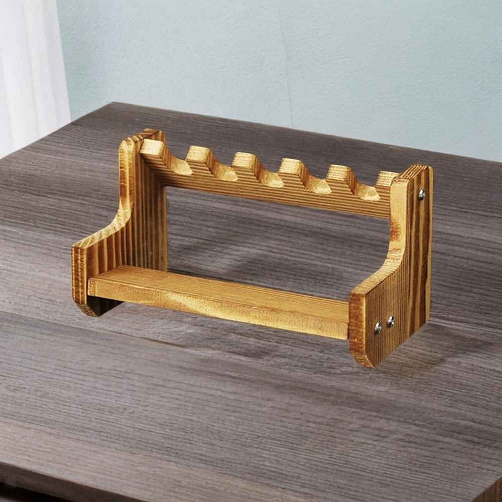 Wooden Model Storage Rack Multi-grid Support Lightweight