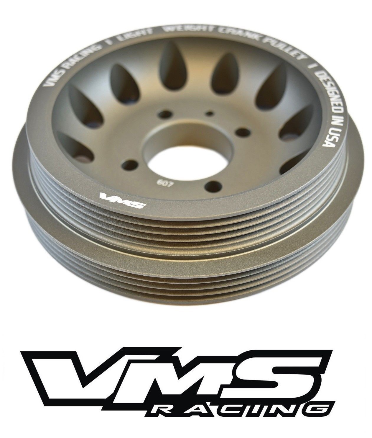 VMS Light Weight Aluminum Crank Crankshaft Pulley 99-05 Mazda Miata 1.8L BP-4W