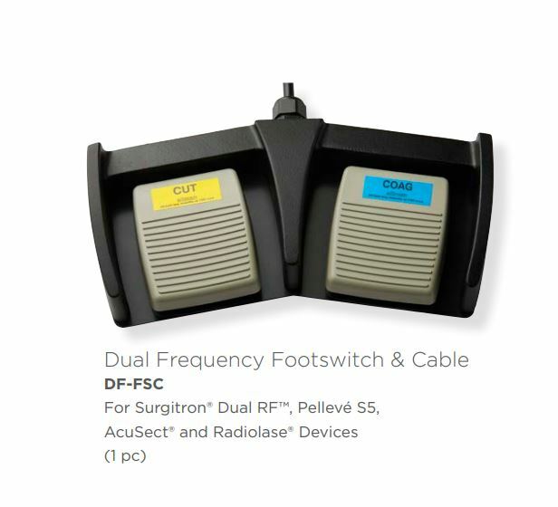 Ellman Dual Frequency Footswitch/Controller with attachment Cable-SLIGHTLY Used!