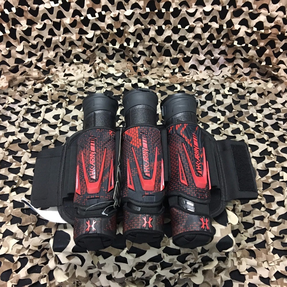 NEW HK Army Zero-G 3+4 Paintball Harness - Fire