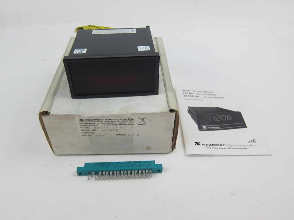 NEW Newport Electronics 201A-3 Panel Meter