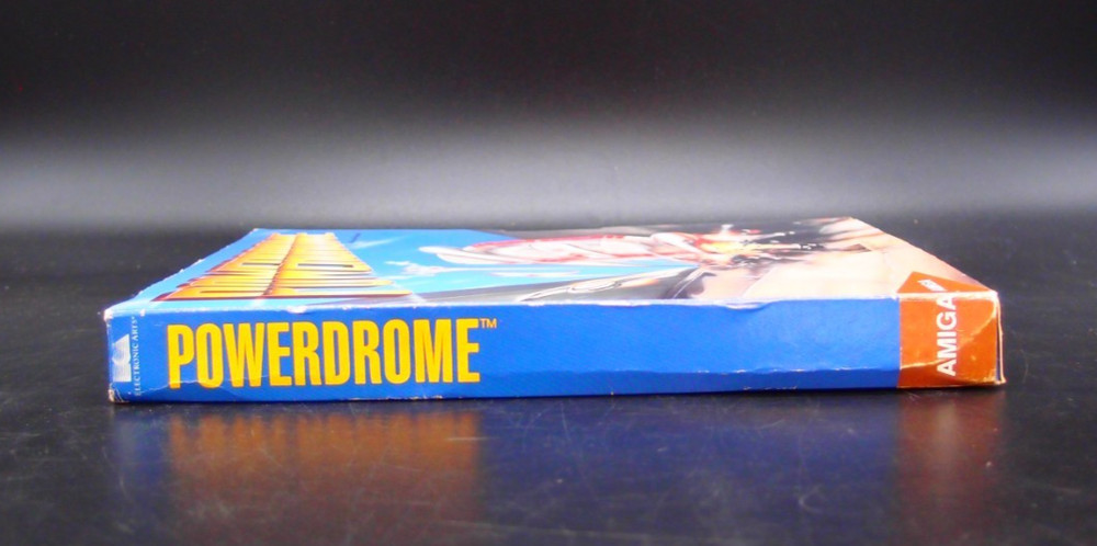Powerdrome Commodore Amiga Complete / Box Electronic Arts