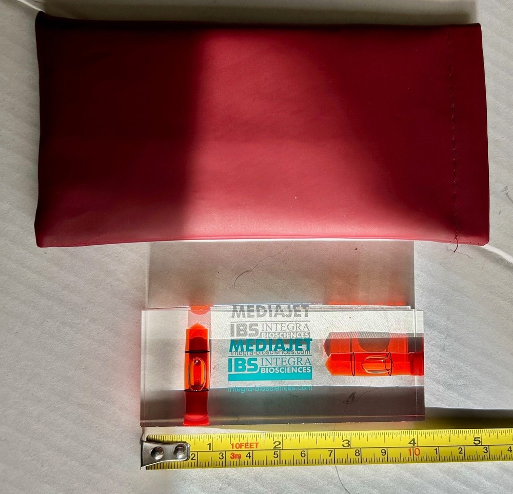 Mini Level High Accuracy Transparent Block Two Direction