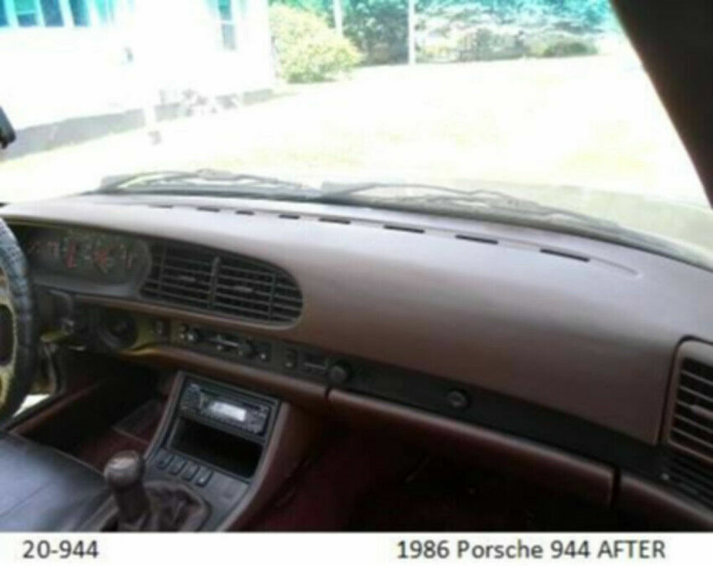 Coverlay Black Dash Cover 20-944-BLK Fits Porsche 944 Dashboard