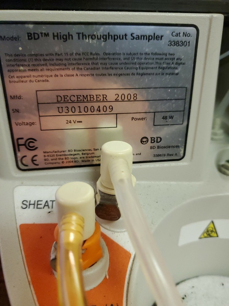 BD Biosciences HTS High Throughput Sampler 338301