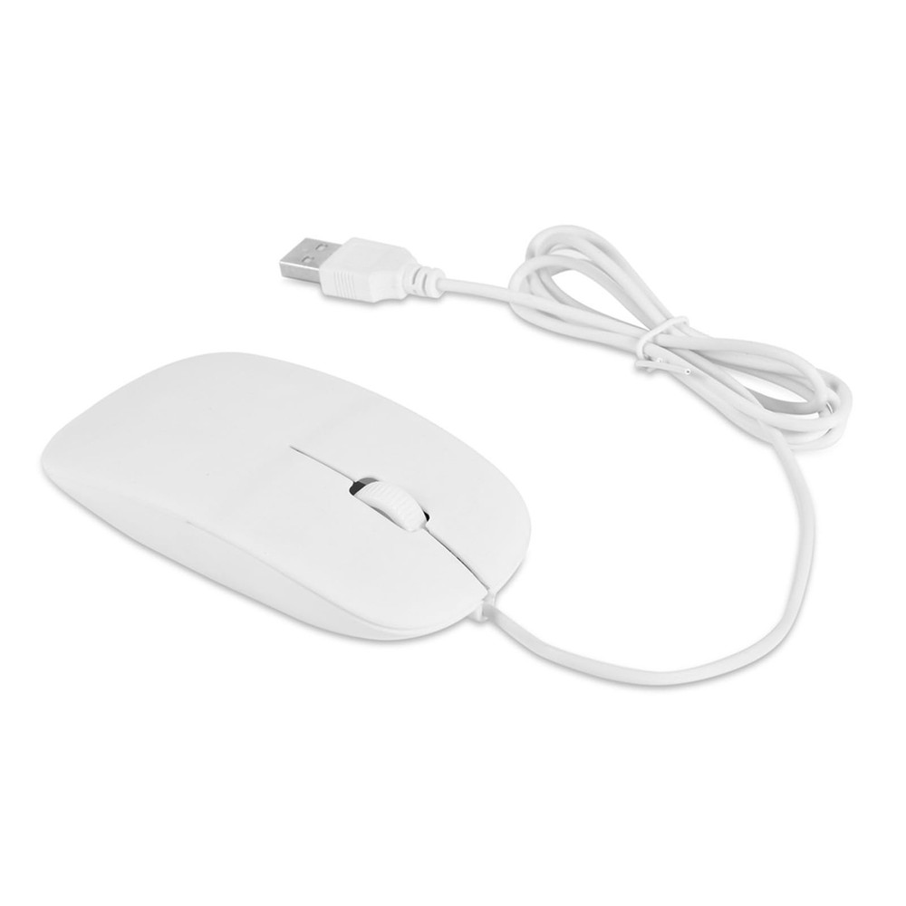 USB Wired Keyboard & Mouse Combo - Ultra-Thin Mini USB Mouse and Keyboard Com...