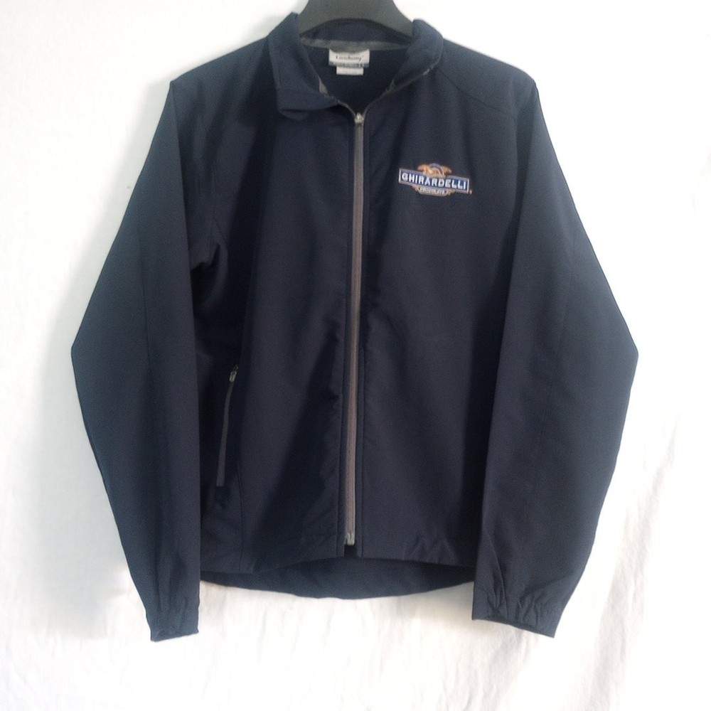 Jacket Soft Shell L Navy Blue Light Wei advertising