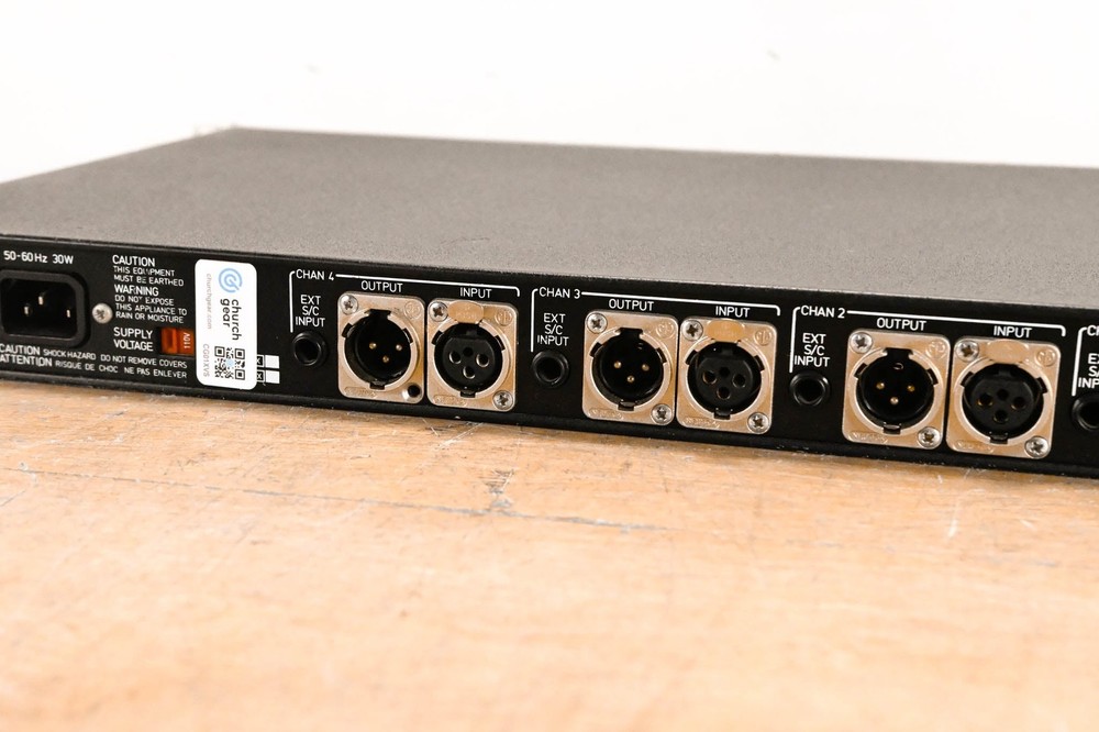 Klark Teknik DN504 Quad Compressor Limiter CG01XVS