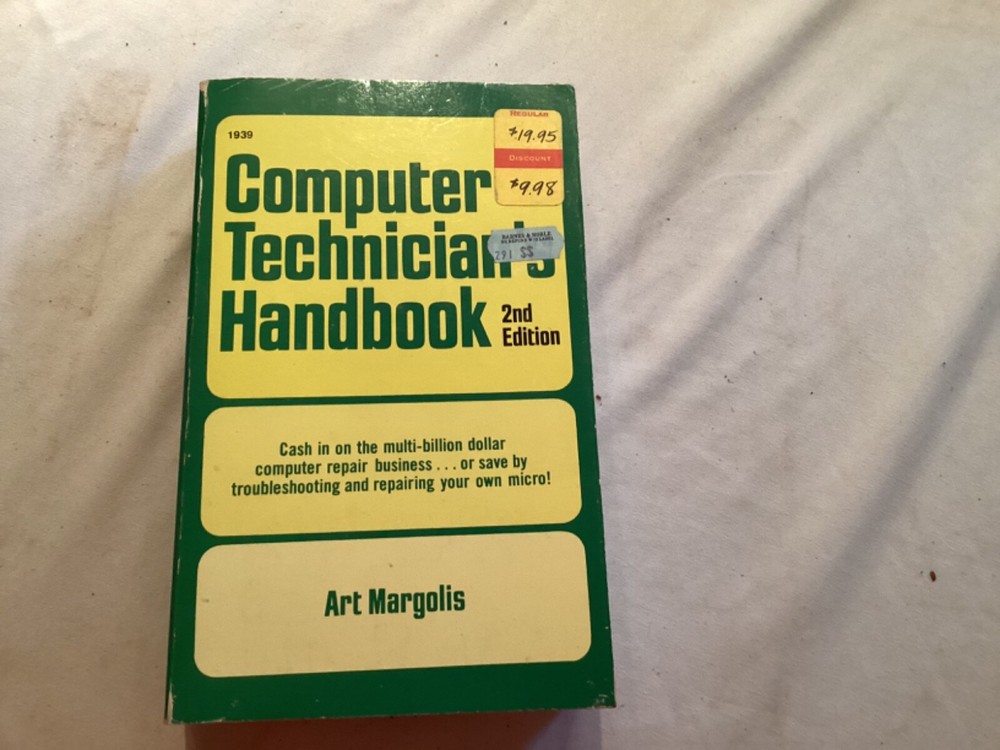 1985 Computer Technician's Handbook 2nd Edition, Art Margolis