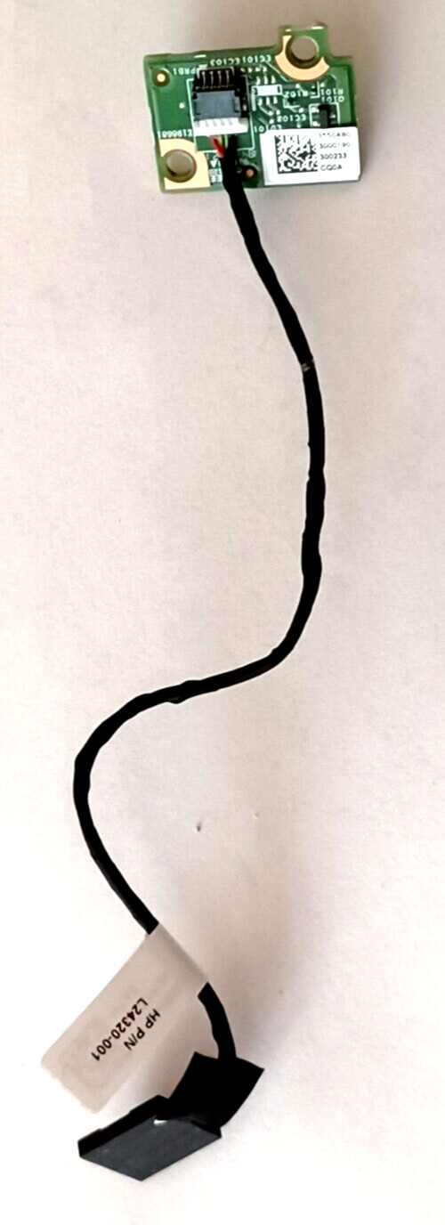L24320-001 HP Pavilion 595 Power Button Board + Cable 4 Pin E145483 USA Seller