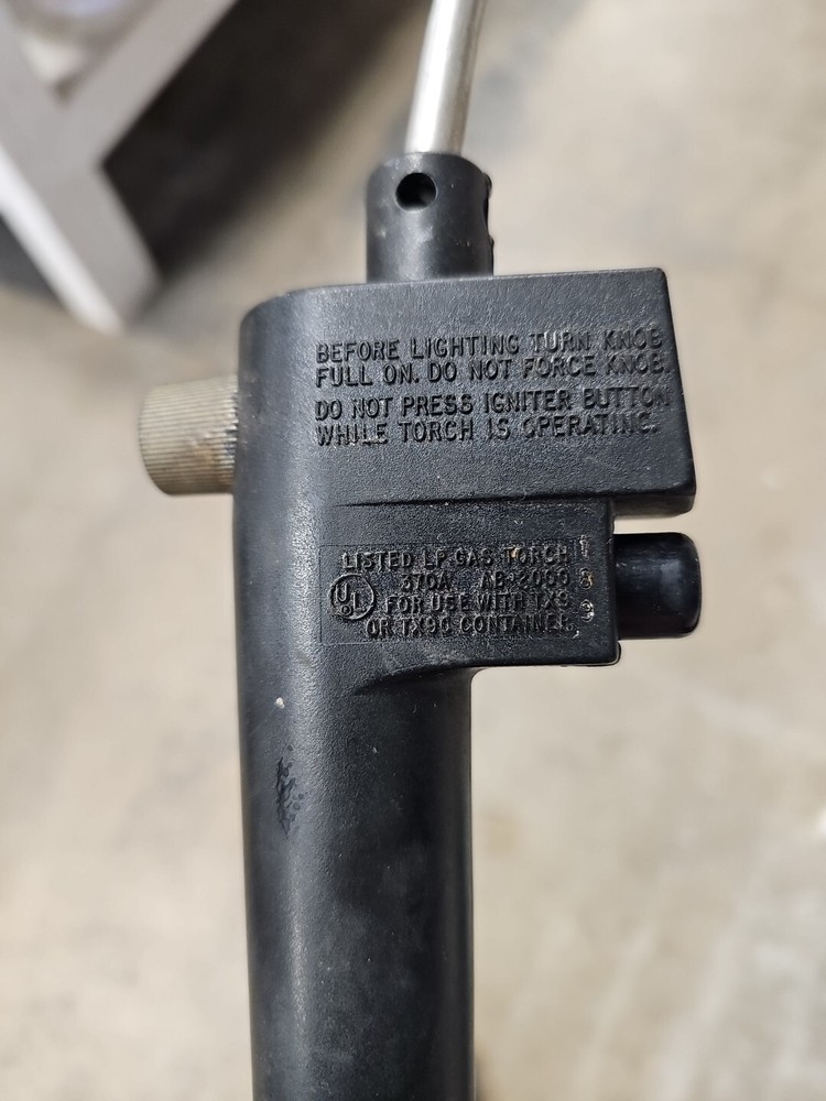 Auto-Bernz gas torch AB-2000 ~ working condition