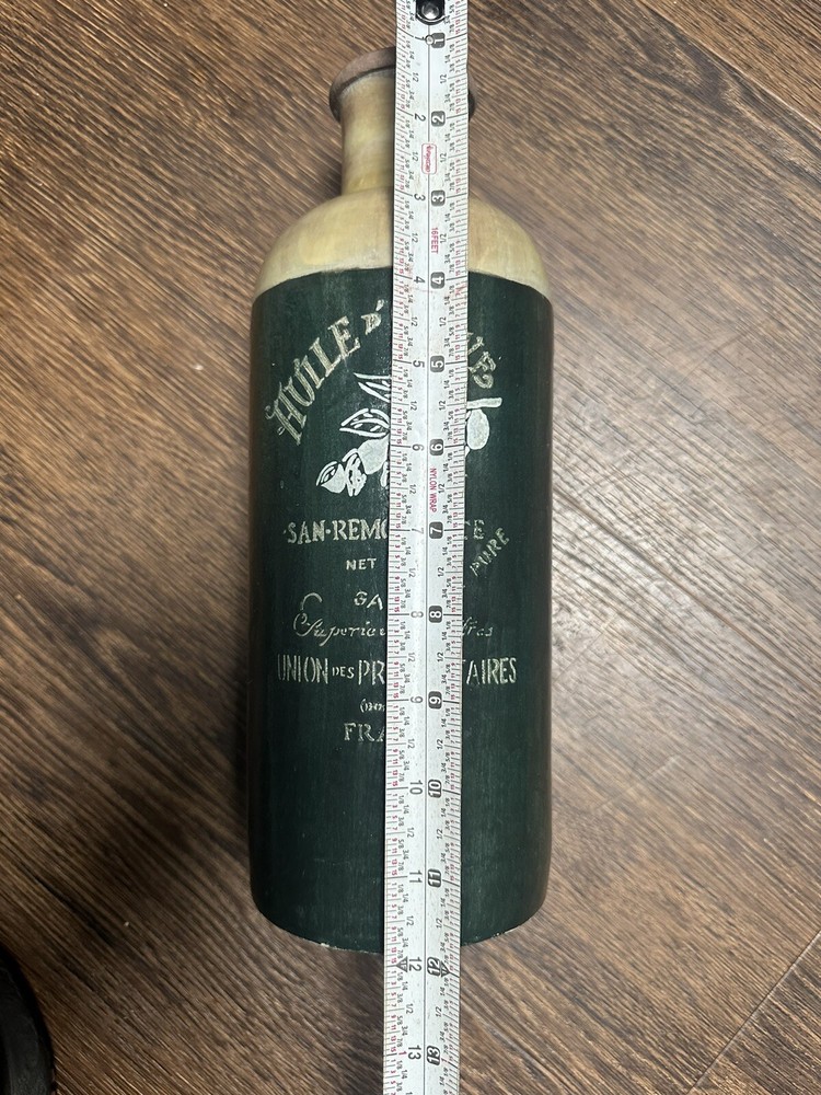 Vintage Vase Huile D’ Olive