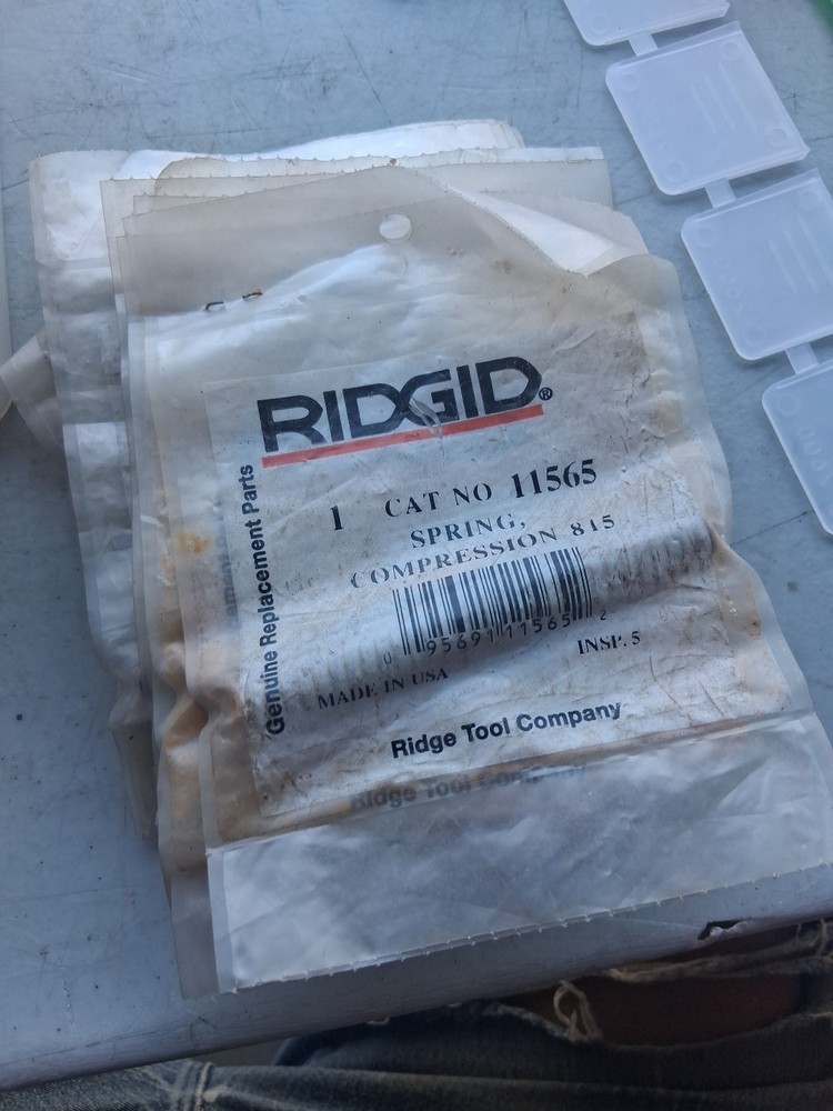Ridgid 11565 Spring Compression 815
