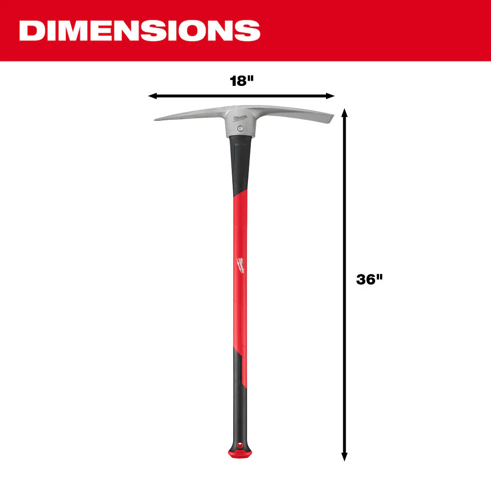 Milwaukee 48-22-9335 5 lb Pick Mattock