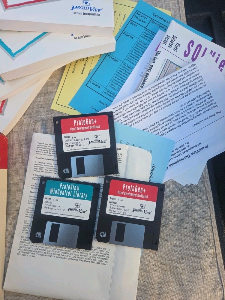 ProtoGen+ Visual Development Workbench for dazzling win apps CIB Complete