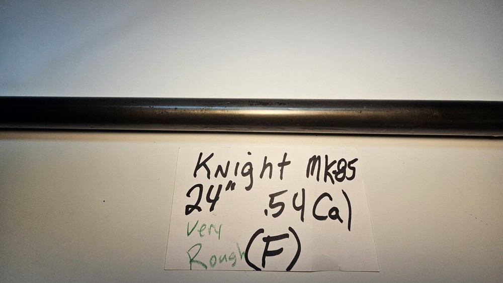 Knight MK-85 Inline Muzzleloader 24? Barrel Without Breech (F)
