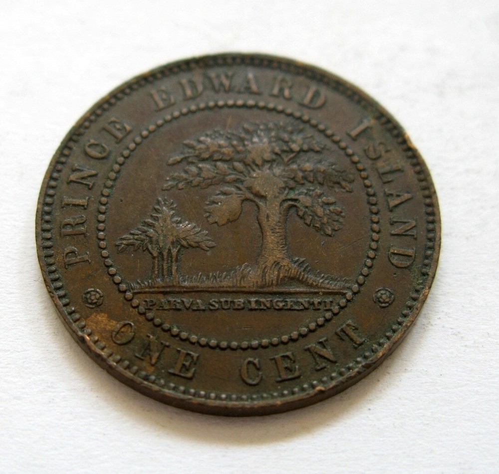 1871 Prince Edward Island One Cent