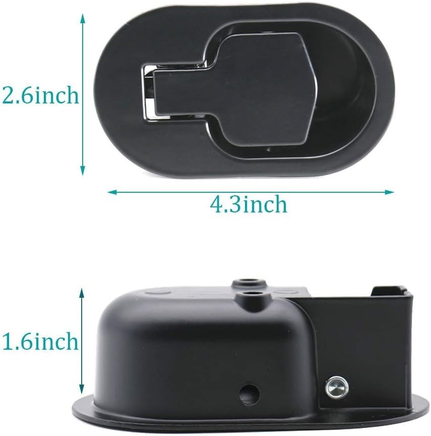 Metal Sofa Chair Recliner Release Pull Handle Replacement, 4.3" X 2.6"
