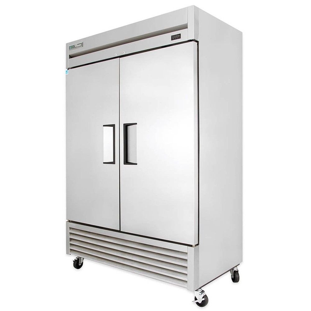 True TS-49F-HC 54" 2-Section Reach-In Freezer, 2 Solid Doors, Bottom Mount, 4...