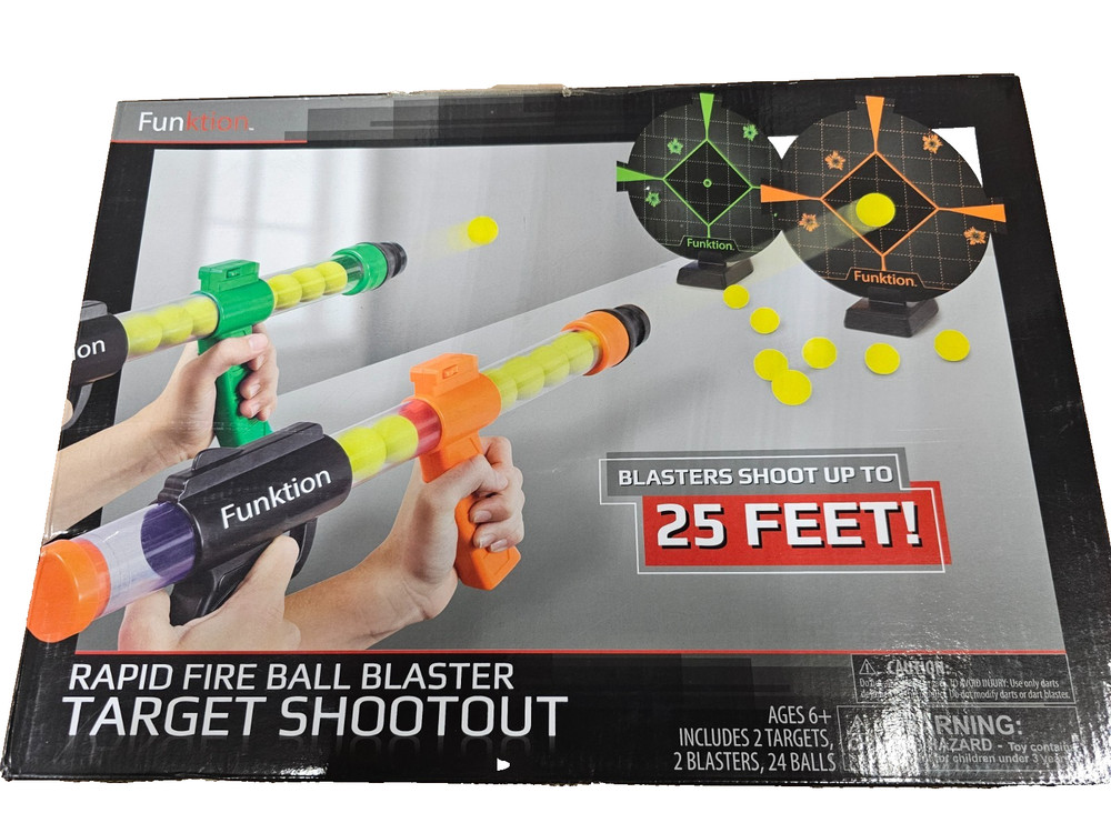 Funktion Rapid Fire Ball Blaster Target Shootout
