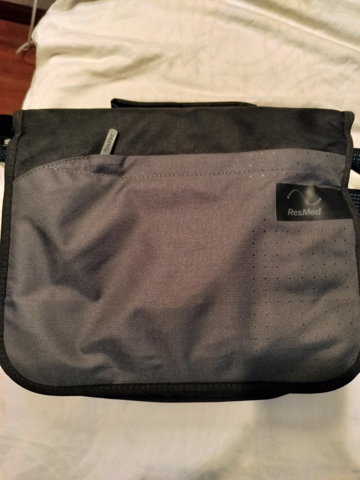 New ResMed Airsense 11 Padded CPAP Carry Case W/ Shoulder Strap Gray Travel Bag