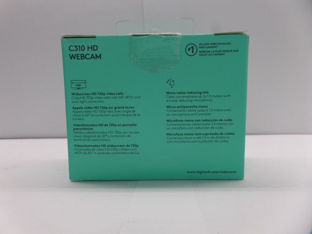 C310 HD Webcam Logitech 720P/30fps Webcam