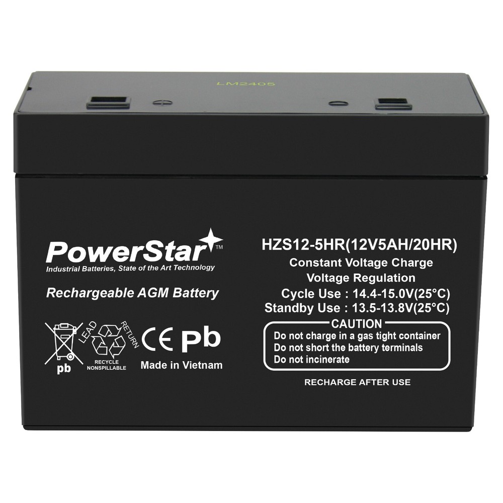 PowerStar Replacement Battery for APC BF500BB