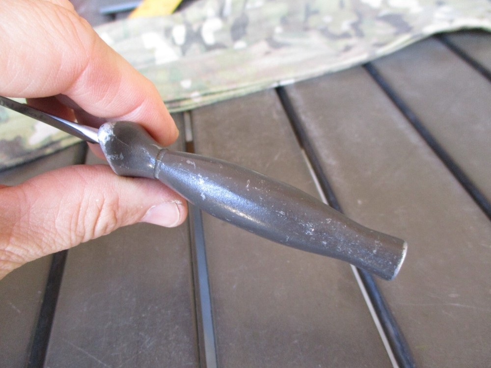 Vtg Compass TEXAS WILDCAT Fixed Blade Boot Knife