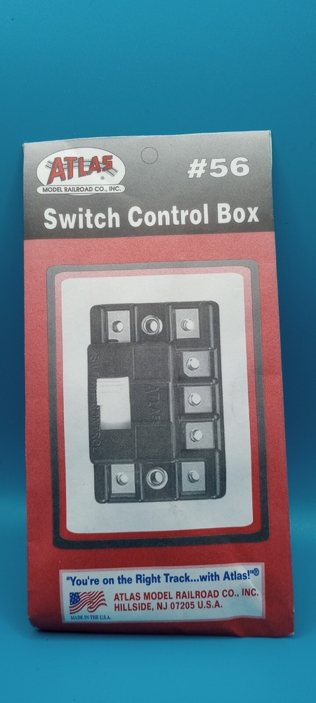 ATLAS Switch Control Box #56 NOS Track Works