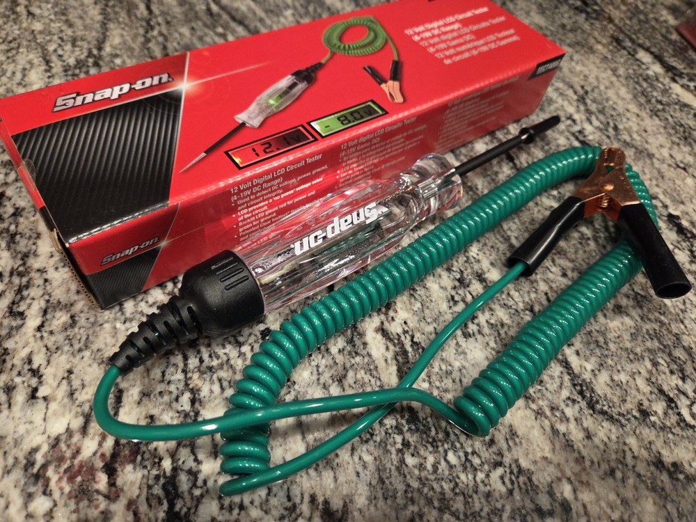 Snapon Tools 12 V DC Digital Display Circuit Tester (Green)