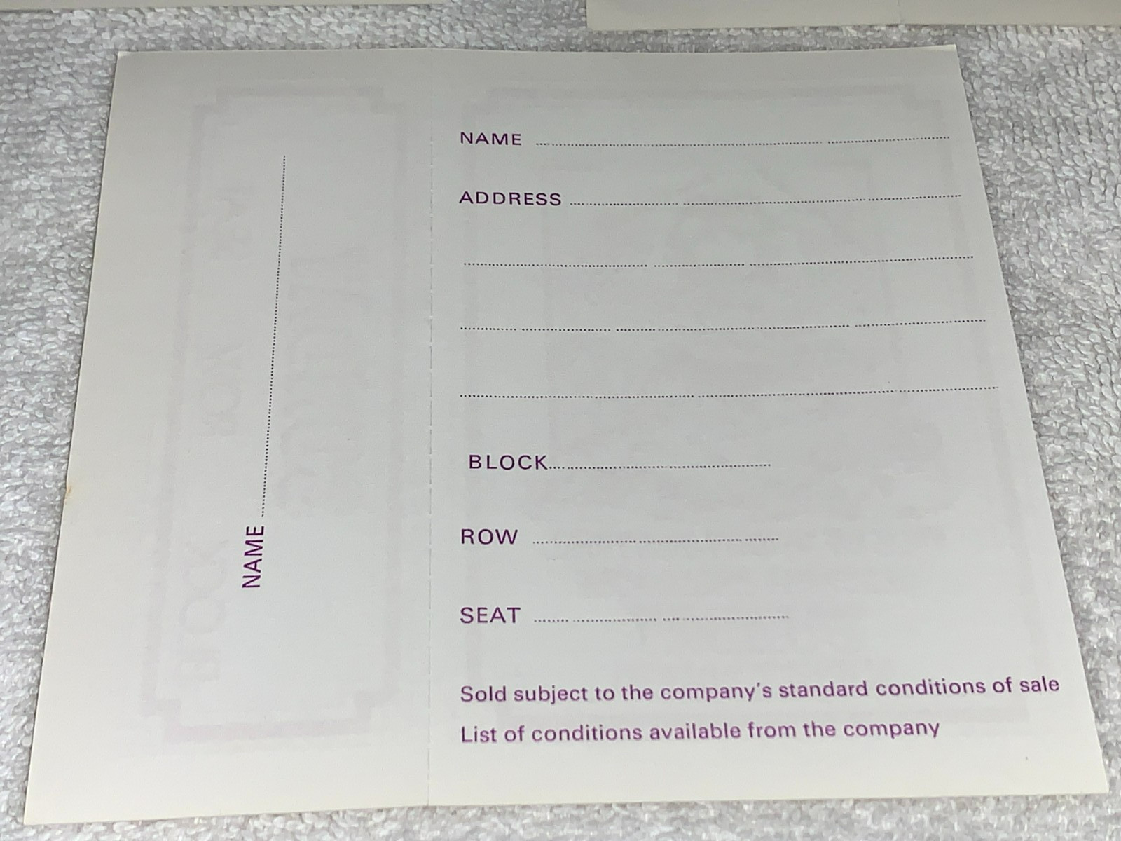 JIMI HENDRIX THE DOORS THE WHO 3 Isle Of Wight 1970 Festival Concert Tickets U.K