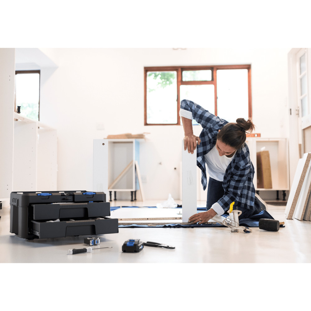 Hart Stack System Two Drawer Tool Box, Fits Hart's Modular Storage (2 pack)