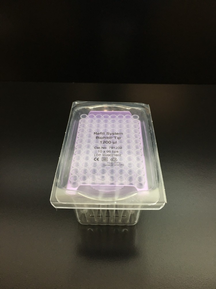 Sartorius Cat No 791202 Biohit Tips 1200uL 96 Tips