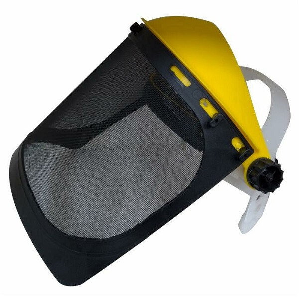 Enhanced Brushcutter Net Protective Visor-39x30-Adjustable-Cert. CE