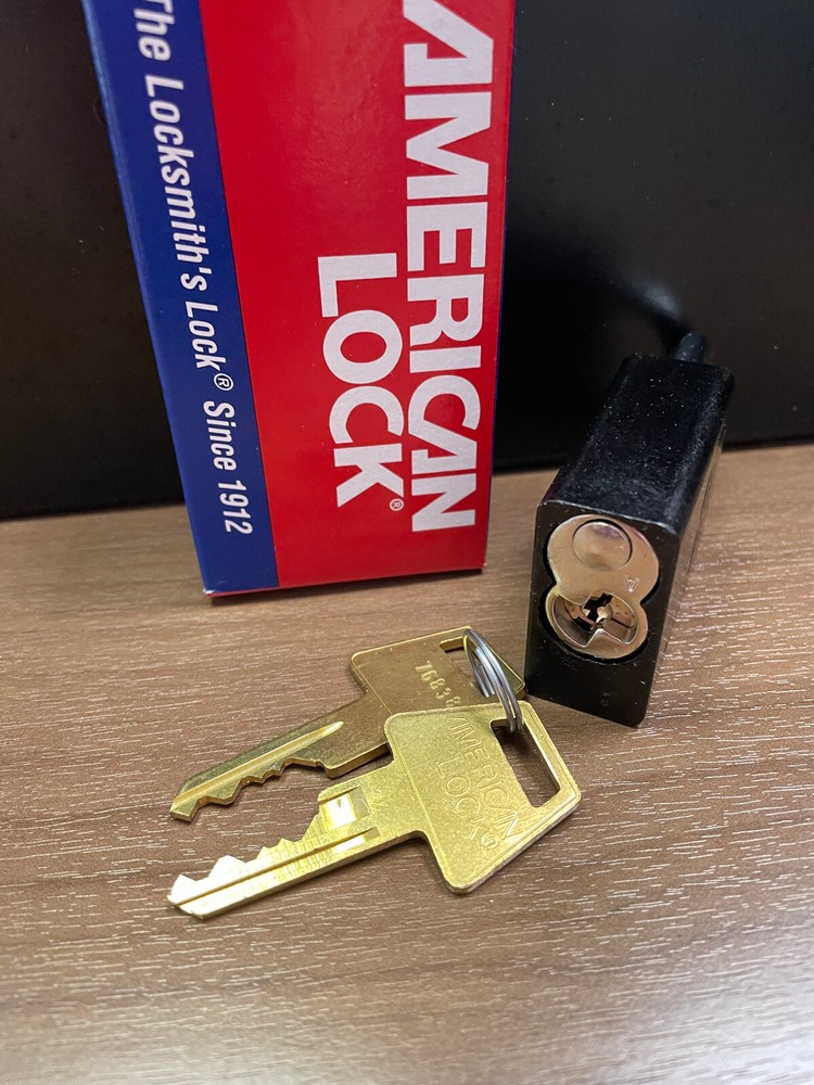 American Lock Safety Series Padlock A1105BLK KD