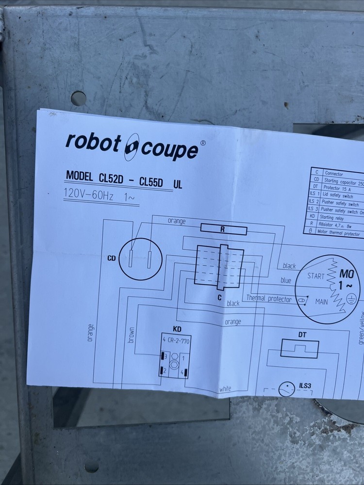 Robot Coupe Stand Only CL55D US