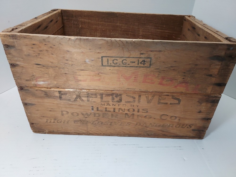 Dynamite Crate Vintage, Illinois Power Mfg.