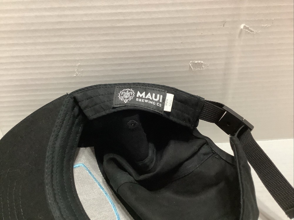 Maui Brewing Co. Hawaii, Black Logo Cap.