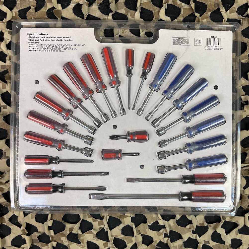 NEW 23-pc. Screwdriver Set