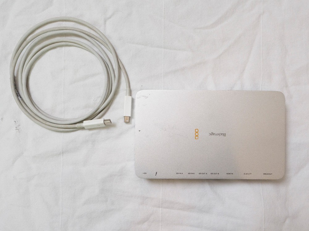 Blackmagic Design  Ultrastudio 3D w/ power cable and thunderbolt cable