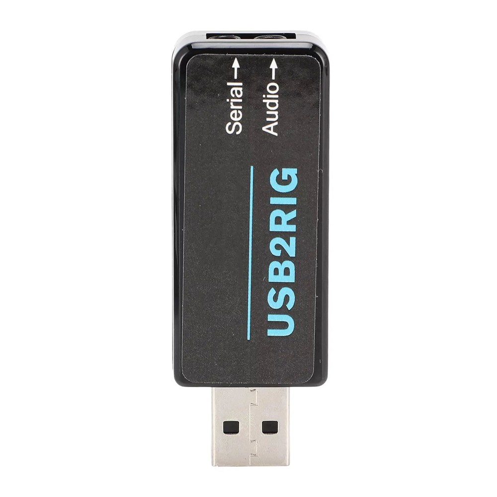 USB Sound Card Audio&Serial Ports Integrated Digital Modes Interface USB2RIG