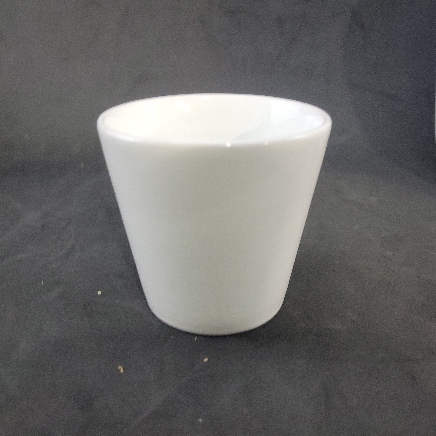 Buckeberg Punch Set Ceramic with Teak Lid and Plastic Ladle Modern