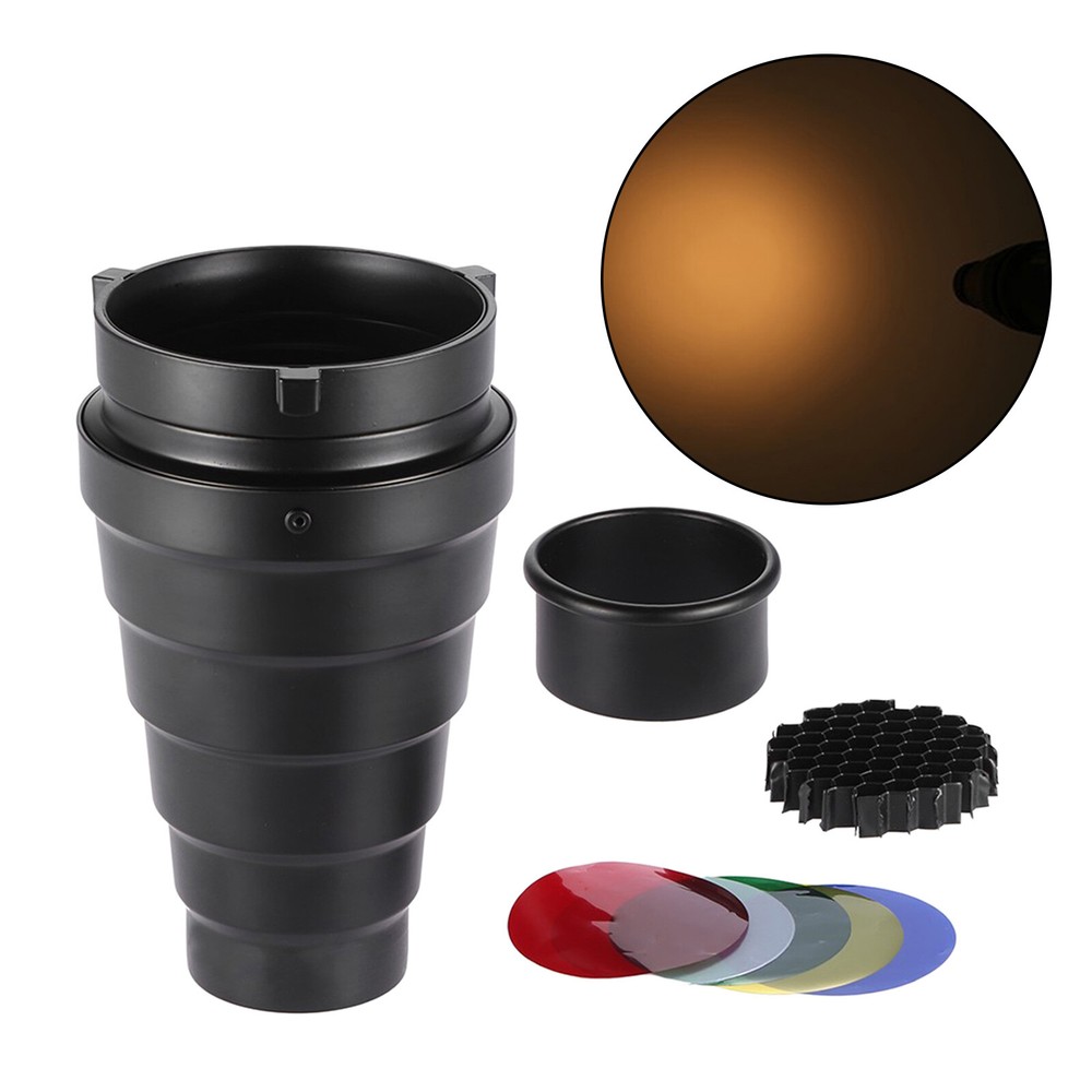 Conical Snoot Filters for Mount Flash Lamp