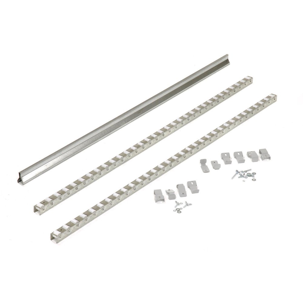 Gravity Carton Flow Roller Track Kit Single Depth 48"