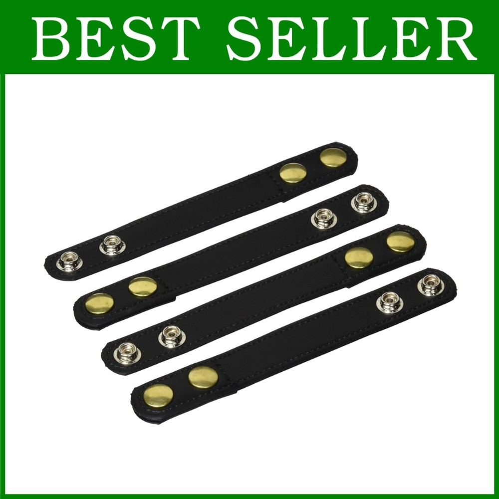 Nylon Belt Keeper 1" Width, Snap Closure, 4 Pack